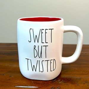 Rae Dunn “Sweet But Twisted” Red & White Holiday Mug